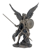 SR-74697 Archangel Raphael Lightly Hand-Painted Cold-Cast Bronze