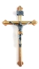 6" Tutone Crucifix with Oriental Edges NC130TT
