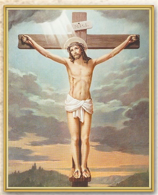 Crucifixion Wall Plaque 810-119