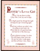 Prayer For A Little Girl Wall Plaque N2136-2