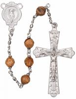 20" Chain-link Rosary with 6mm Jasper Beads, R1156