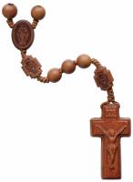 16"  Rosary with Cross-Shaped Our Father Beads, R3553