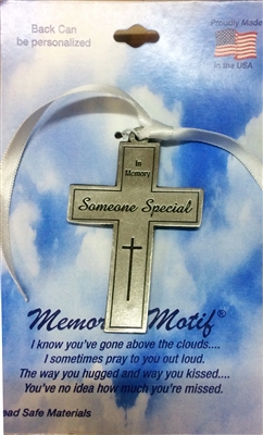 In Memory Someone Special Pewter Cross FC2020