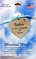 Father In The Company of Jesus Memorial Pewter Medal FC3001
