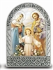 Holy Family Standing Easel Desk Plaque