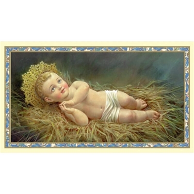 Christ Child Christmas Holy Card VC437