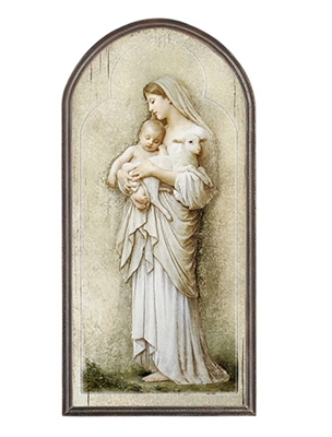15" Marco Sevelli Arched Plaque - Innocence B2319