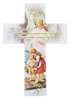 Angel of God Wall Cross B2292