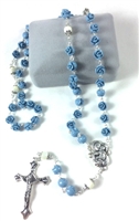 Blue Rose Petal Rosary 95013303