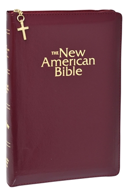 Burgundy The New American Bible Gift and Award Bible W2405ZBG