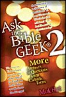 Ask the Bible Geek 2 by Mark Hart