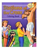 Stations of the Cross Coloring Book