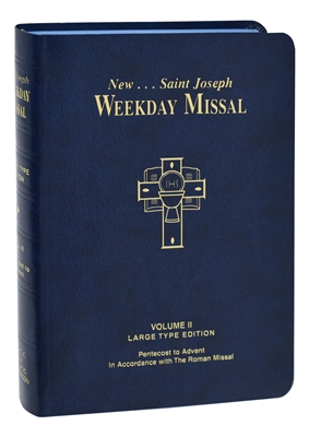 St. Joseph Weekday Missal Volume II Large Type Edition 923/10