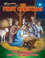 The First Christmas: It's a Reader and A Coloring Book