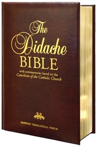 The Didache Bible NAB Edition Leather