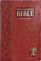 St Joseph Giant Print New American Bible Revised Edition