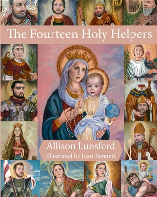 The Fourteen Holy Helpers by Allison Lunsford
