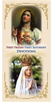 First Friday First Saturday Devotions (Laminated pamphlet)