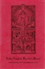 Latin English Booklet Missal - Book of Prayer, Softcover, 68 pp.