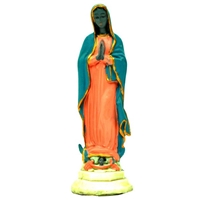4" Our Lady of Guadalupe Statue