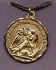 3.2 Cm St. Michael Medal--12 Kt. Gold Filled or Sterling Silver