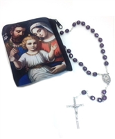 Holy Family Rosary Case