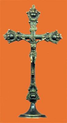 Standing Crucifix, 14"