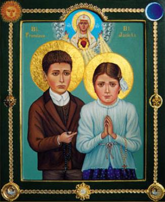 Blessed Jacinta and Blessed Francisco of Fatima by Fr. Fox