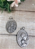 Large Double Sided Our Lady of Czestochowa/Saint John Paul II Medal