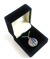 Our Lady of Lourdes Pendant with Lourdes Water