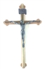 Gold Crucifix with Pewter Corpus GS46028