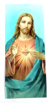7" Sacred Heart of Jesus Sticker