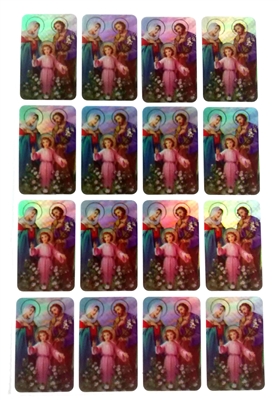 Holy Family Sticker Sheet
