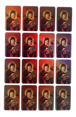 Our Lady of Perpetual Help Sticker Sheet