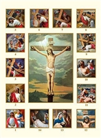 Stations of the Cross Paper Card