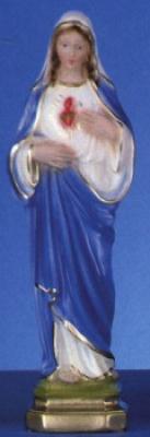 12" Italian Plaster Catholic Statue -- The Immaculate Heart