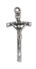 5 Cm Sterling Silver or Gold Papal Crucifix
