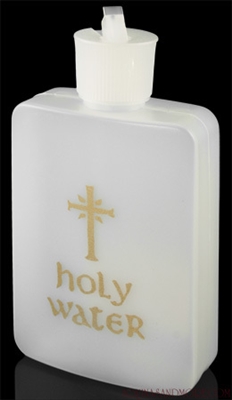 4oz Plastic Holy Water Bottle