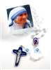 Mother Teresa Rosary with Special Crucifix and Center