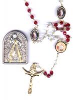 Divine Mercy Rosary and Plaque Set
