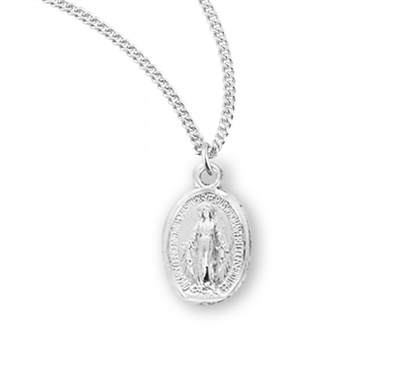 Very Small Sterling Silver Miraculous Medal