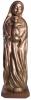 Stylized Madonna with Child Statue (16", Bronze)