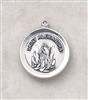 Sterling Silver Patron Saint Alexandra Medal SS529-203
