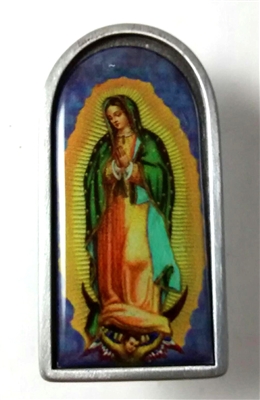 Our Lady Guadalupe Colored Visor Clip