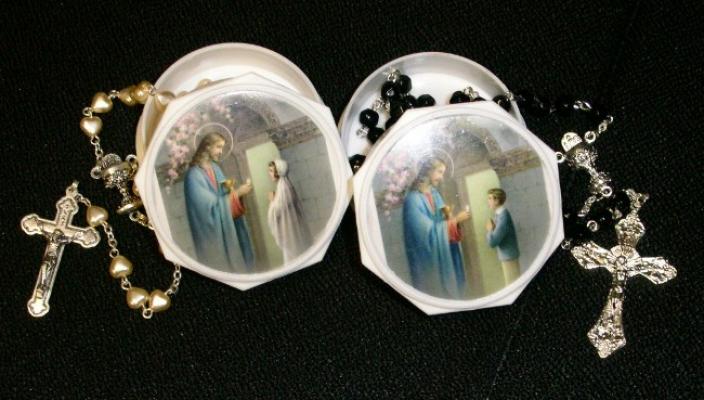 First Holy Communion Boxed Catholic Gift Rosaries