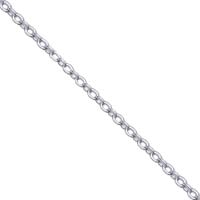Silver Small Cable Necklace