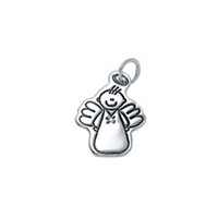 Small Outline Charm - Male Angel