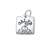 Small Square Charm - Male Angel