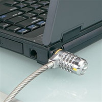 Laptop, desktop and monitor security cables and locks