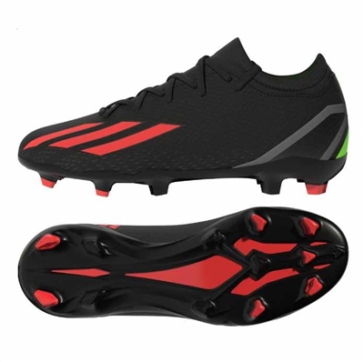 Adias X Speedportal .3 FG Jnr. Black Red